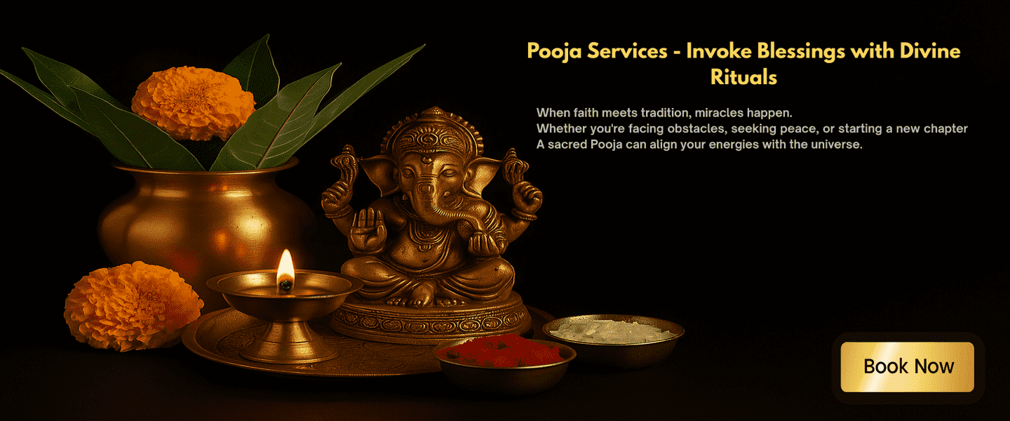 Pooja Banner image